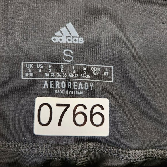 Womens Adidas Leggings Athletic Ankle Pants Size Small Skinny Leg Used - Picture 13 of 13